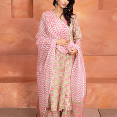 Sage Green and Pink 3 Piece Set