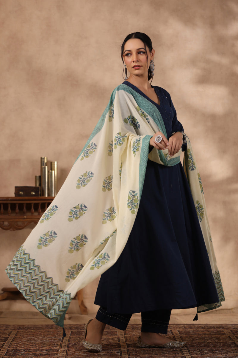 Shuddhi  White Button Down Dress main image 1