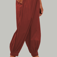 Maroon Afghani Pant
