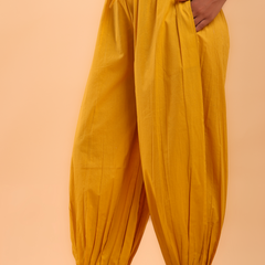Golden Yellow Afghani Pant