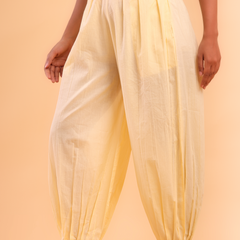Cream Afghani Pant