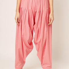 Peach Patiala Pant