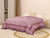 Purple Reversible Quilted Bed Razai