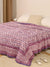 Purple Reversible Quilted Bed Razai