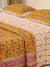 Mustard Yellow Quilted reversible Bedcover