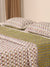 Olive Green Quiltted Reversible Bedcover
