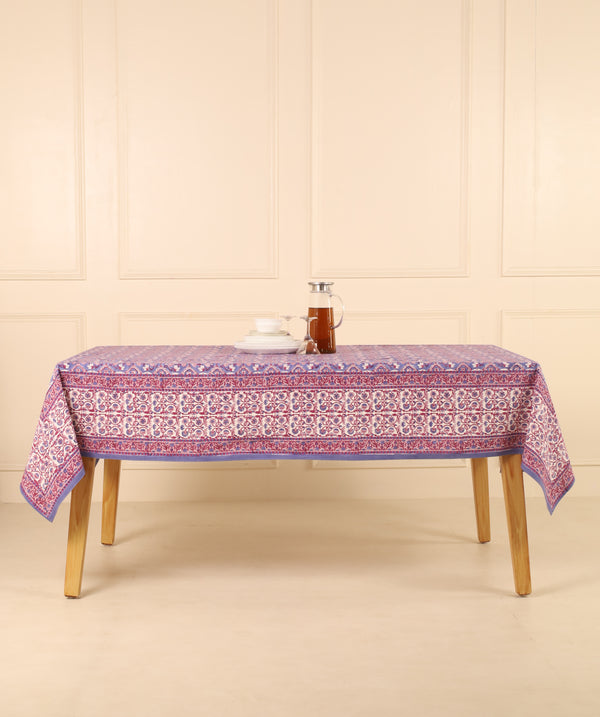 Purple and Blue Table Cover