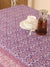 Purple and Blue Table Cover