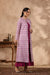 Shuddhi purple and pink jacket double dress.
