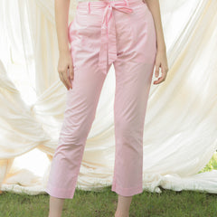 Shuddhi Baby pink Straight pants