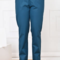 Teal Straight Pant