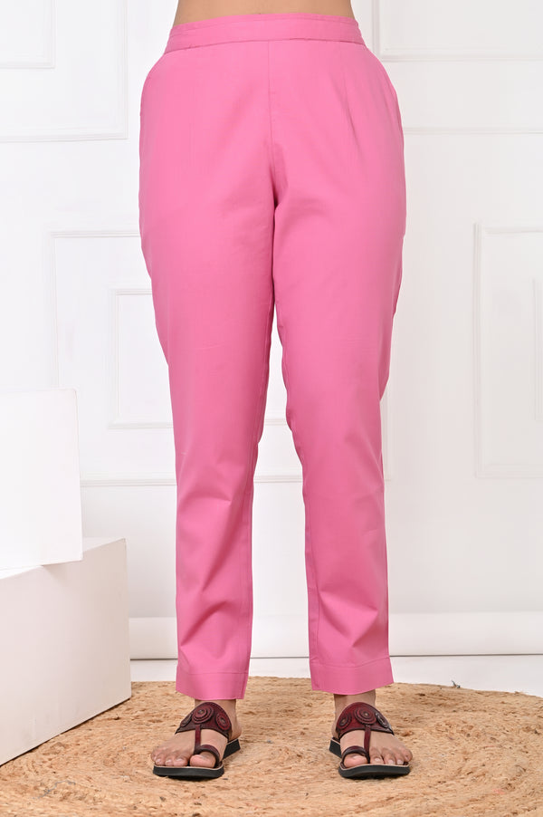 Light Pink Straight Pant