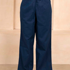 Navy Blue Palazzo Pant