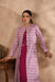 Shuddhi purple and pink jacket double dress.