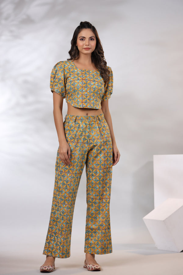 Mustard Co-ord Set