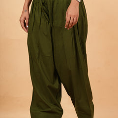 Olive Green Farsi Pant