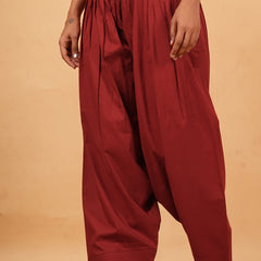 Vermillion Red Farsi Pant