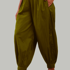 Olive Green /Mehendi Afghani Pants