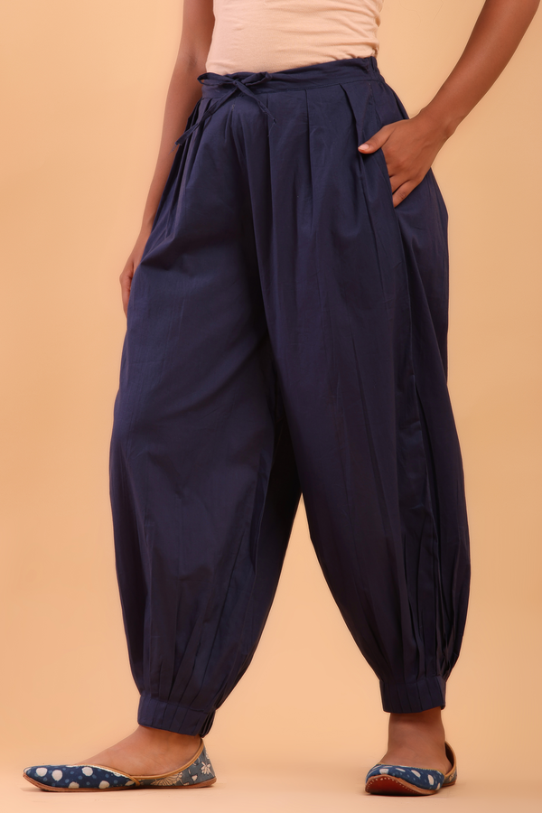 Navy Blue Afghani Pant