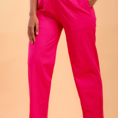 Hot Pink Straight Pant