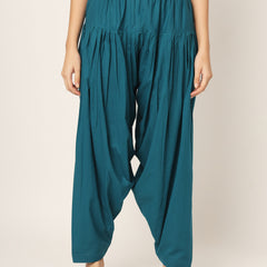 Teal Patiala Pant