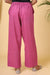 Mulberry Purple Cotton Casual pant