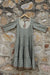 Stone Grey Flared Dress